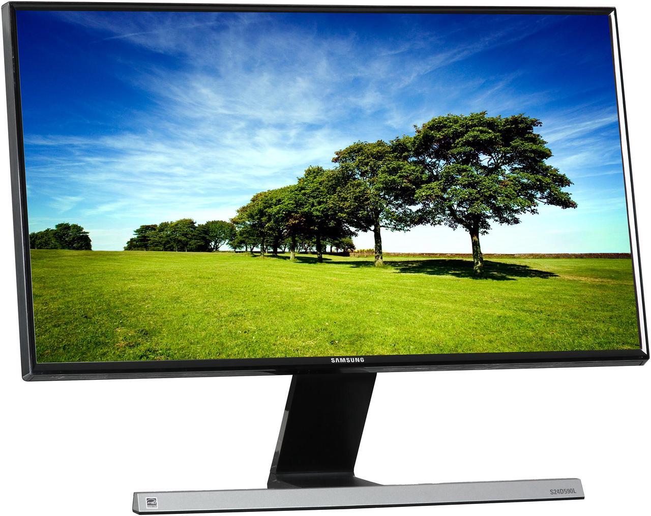 Alt view image 3 of 7 - SAMSUNG 23.6" PLS LCD Monitor PLS Panel 5ms (GTG) D-Sub, HDMI, Audio Out SD590 Series S24D590PL