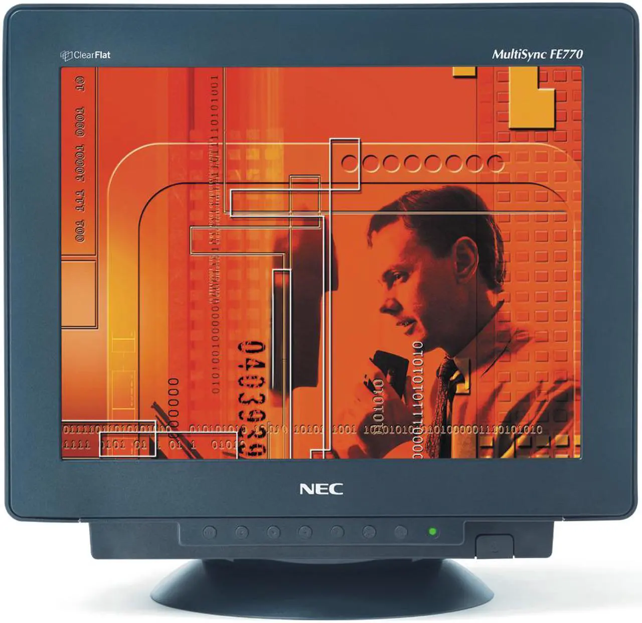 NEC Display Solutions FE770-BK Black 17" CRT Monitor - Newegg.com