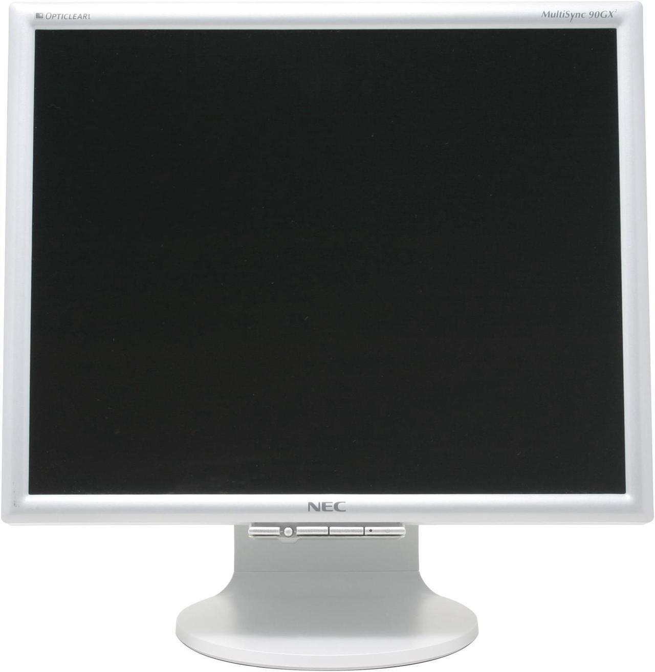 Alt view image 3 of 10 - NEC Display Solutions 19" TFT LCD SXGA LCD Monitor with 4-port USB 2.0 hub 4 ms D-Sub, DVI-D 90GX2