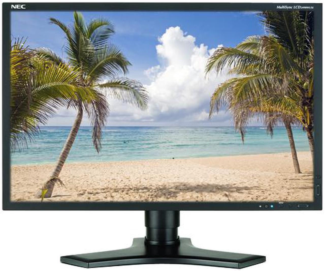 Alt view image 2 of 3 - NEC Display Solutions 24.1" WUXGA LCD Monitor 16ms, 8ms(GTG) D-Sub, DVI LCD2490WUXi-BK