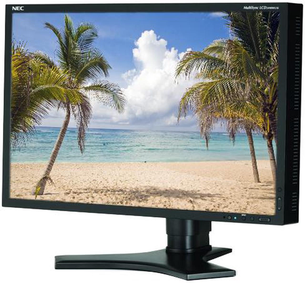 Main image of NEC Display Solutions 24.1" WUXGA LCD Monitor 16ms, 8ms(GTG) D-Sub, DVI LCD2490WUXi-BK