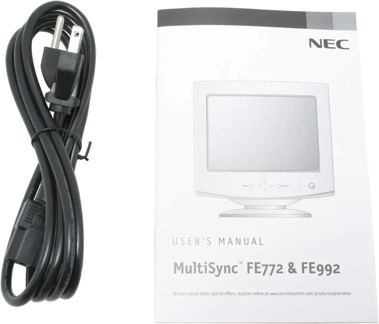 Alt view image 8 of 9 - NEC Display Solutions FE772-BK Black 17" CRT Monitor D-Sub