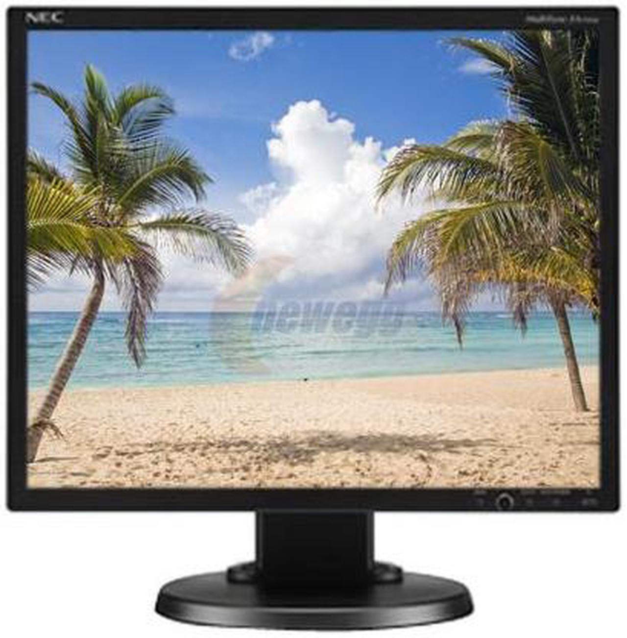 Alt view image 3 of 3 - NEC Display Solutions 19" SXGA LCD Monitor 5 ms D-Sub, DVI-D EA190M-BK