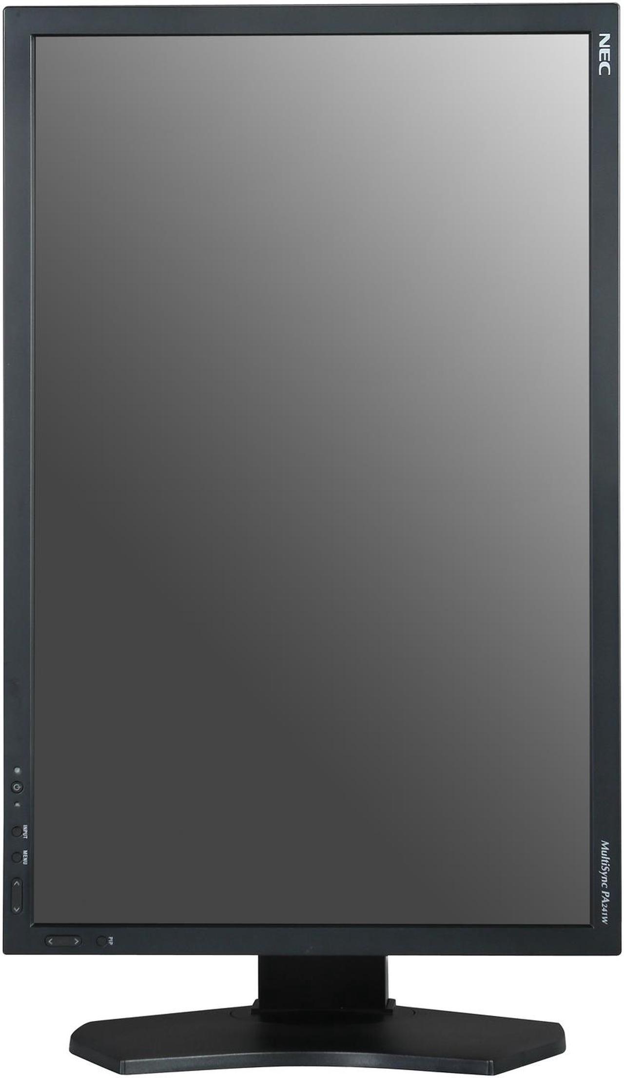 Alt view image 8 of 10 - NEC Display Solutions PA241W-BK Black 24.1" Height, Swivel & Pivot Adjustable IPS Panel Widescreen LCD Monitor 360 cd/m2 1000:1
