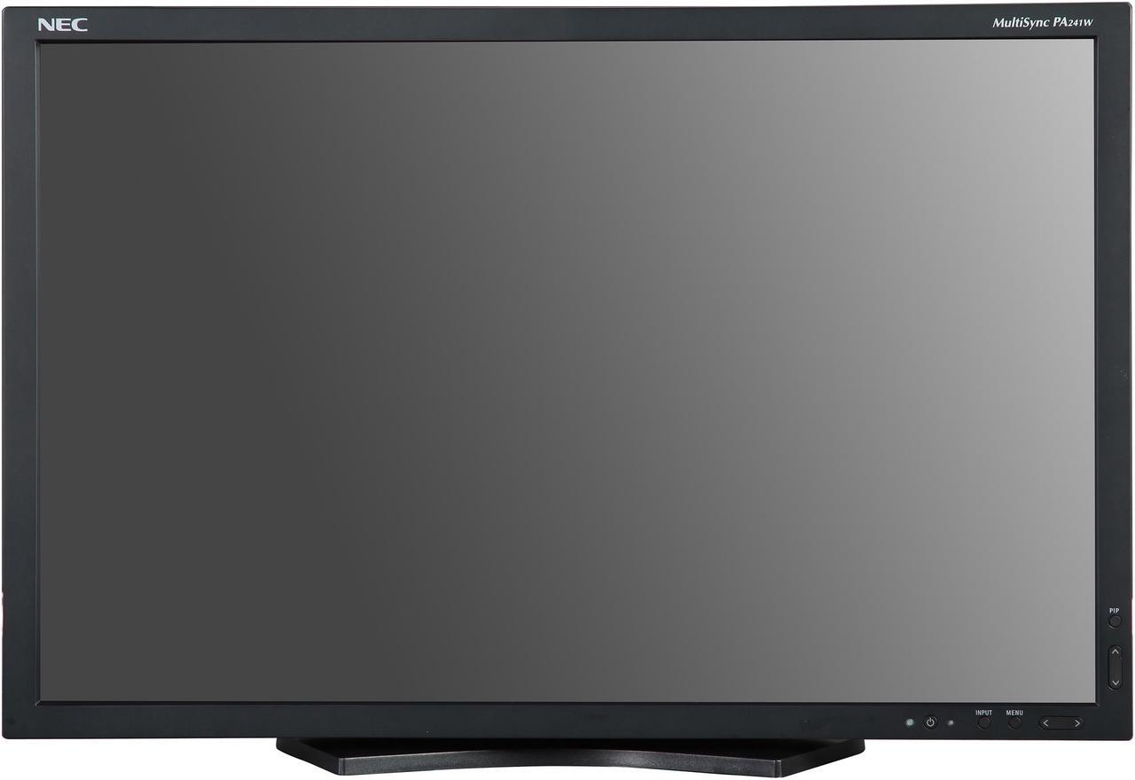 Alt view image 9 of 10 - NEC Display Solutions PA241W-BK Black 24.1" Height, Swivel & Pivot Adjustable IPS Panel Widescreen LCD Monitor 360 cd/m2 1000:1