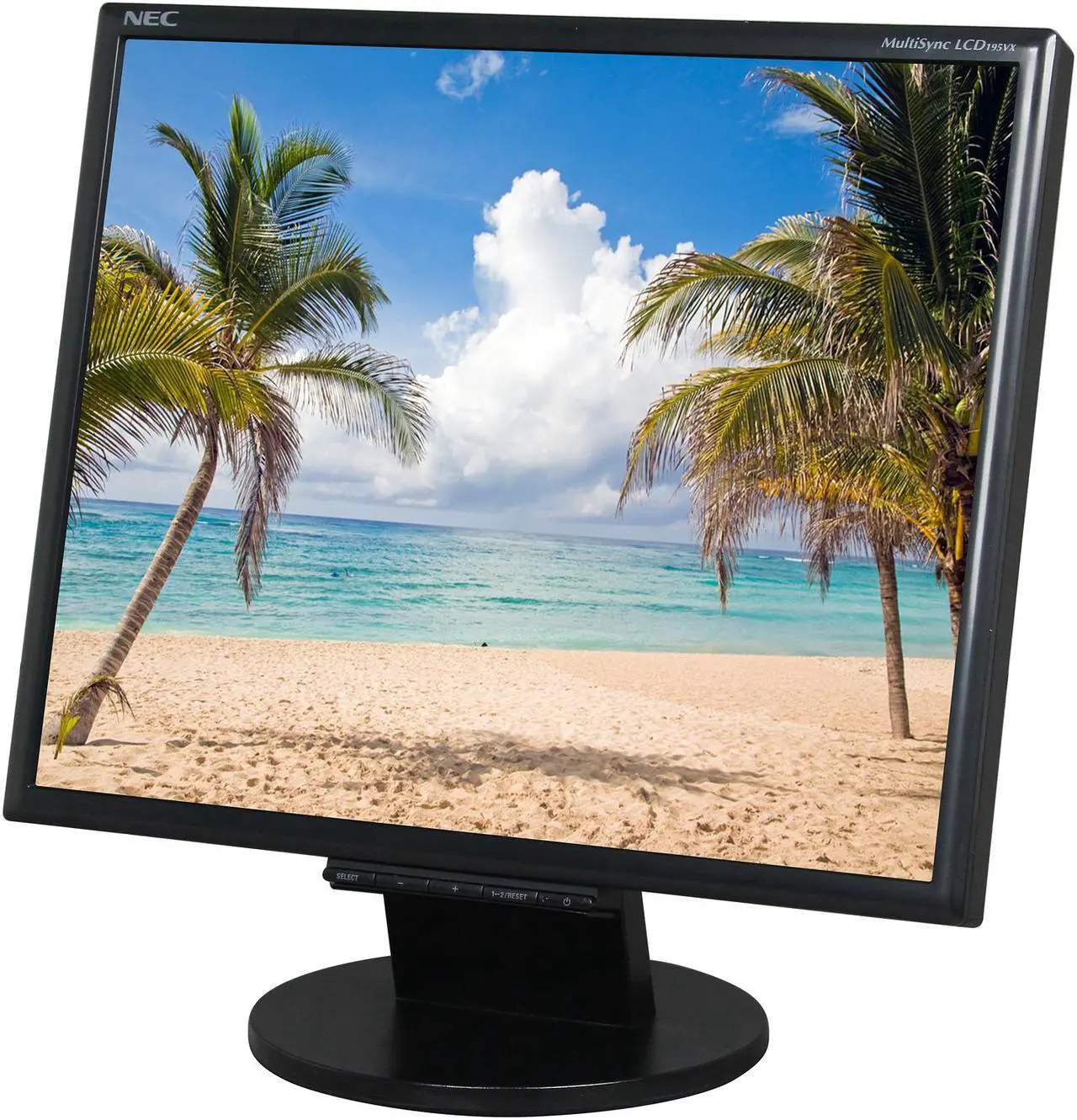Main image of NEC LCD195VX-BK 19" SXGA 1280 x 1024 5ms VGA DVI-D LCD Monitor
