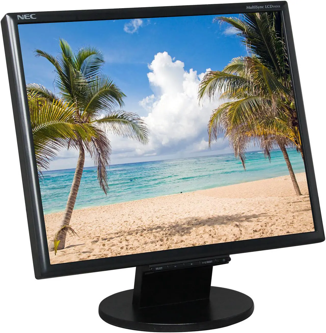 Alt view image 3 of 8 - NEC LCD195VX-BK 19" SXGA 1280 x 1024 5ms VGA DVI-D LCD Monitor