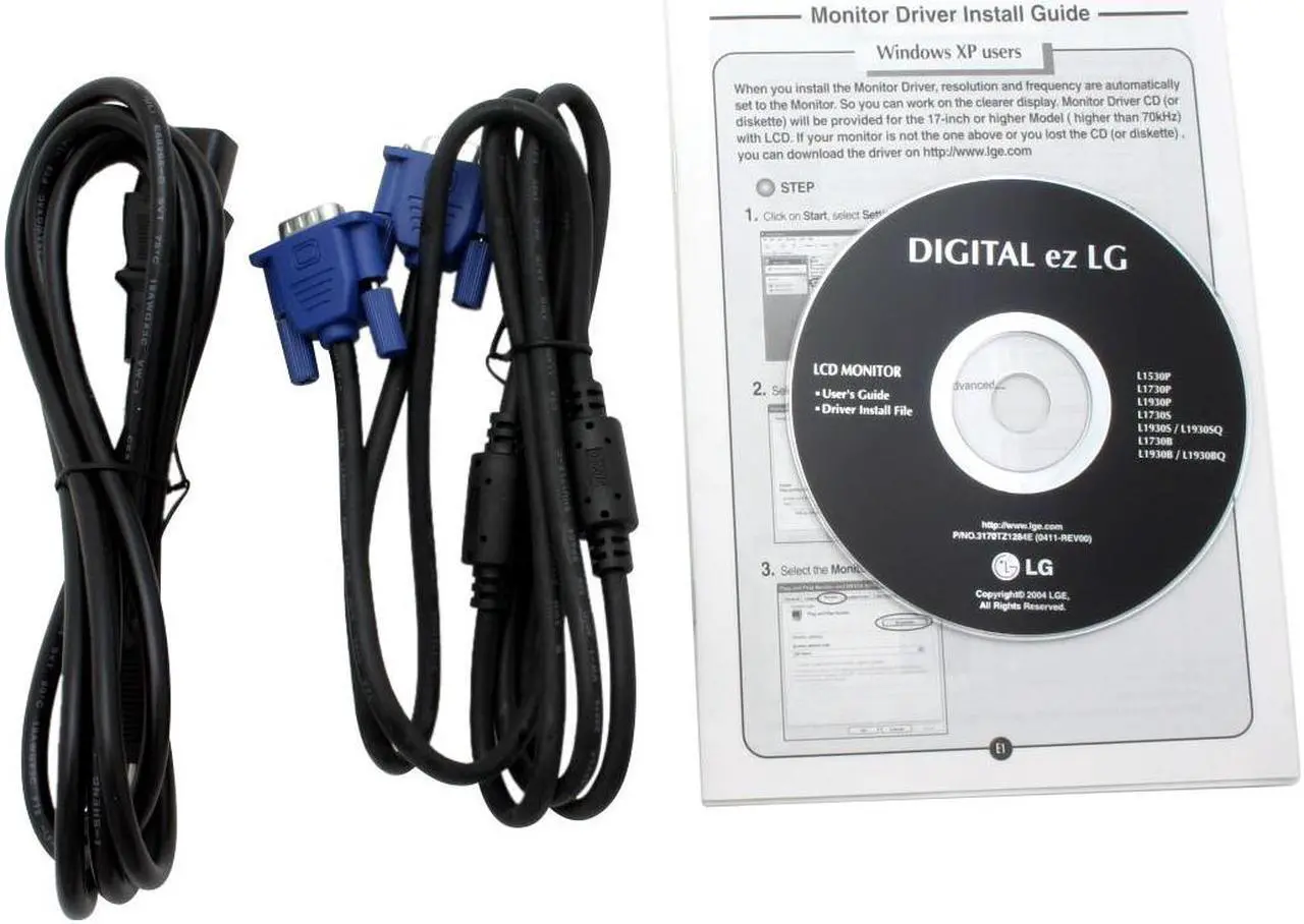 Alt view image 7 of 8 - LG 17" TFT LCD SXGA LCD Monitor 12 ms L1730S