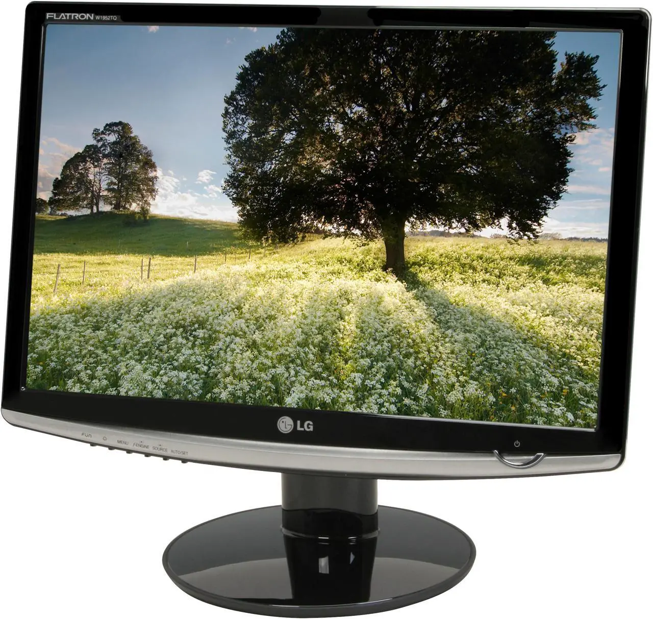 Alt view image 2 of 15 - LG W1952TQ-TF Black 19" 2ms Widescreen LCD Monitor 300 cd/m2  10000:1DCR with HDCP Support