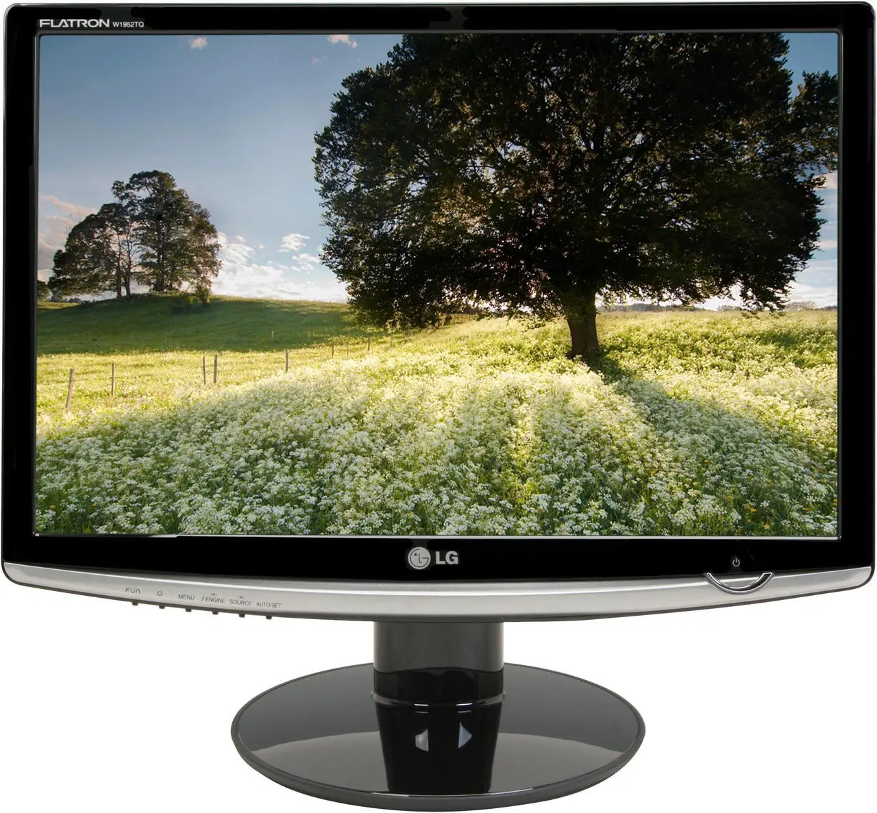 Alt view image 3 of 15 - LG W1952TQ-TF Black 19" 2ms Widescreen LCD Monitor 300 cd/m2  10000:1DCR with HDCP Support