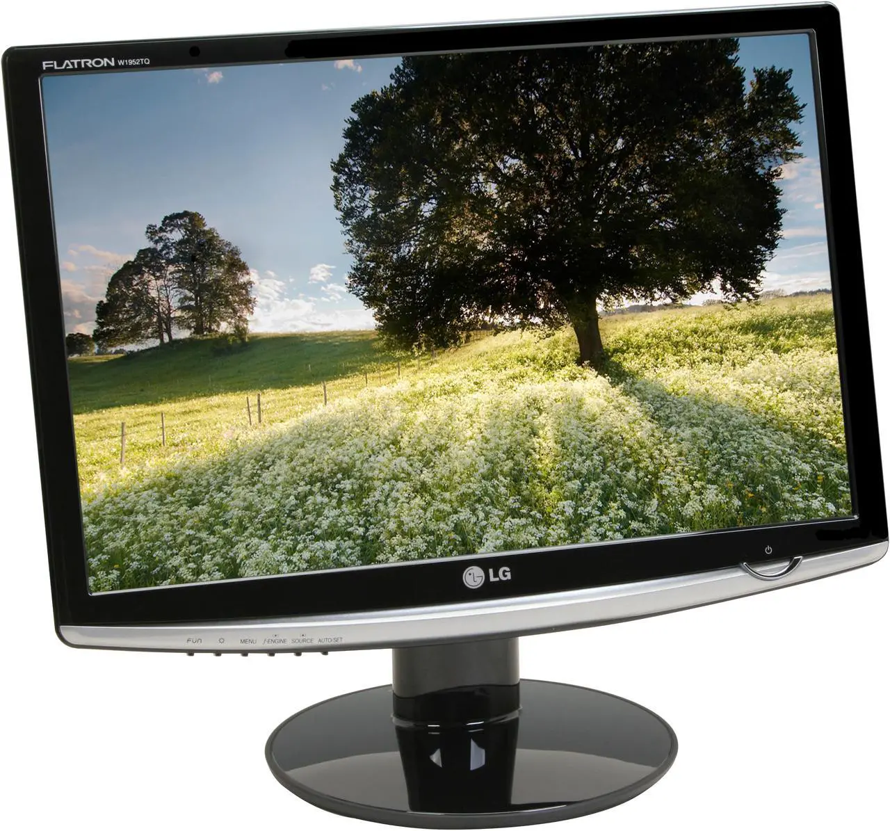 Alt view image 4 of 15 - LG W1952TQ-TF Black 19" 2ms Widescreen LCD Monitor 300 cd/m2  10000:1DCR with HDCP Support