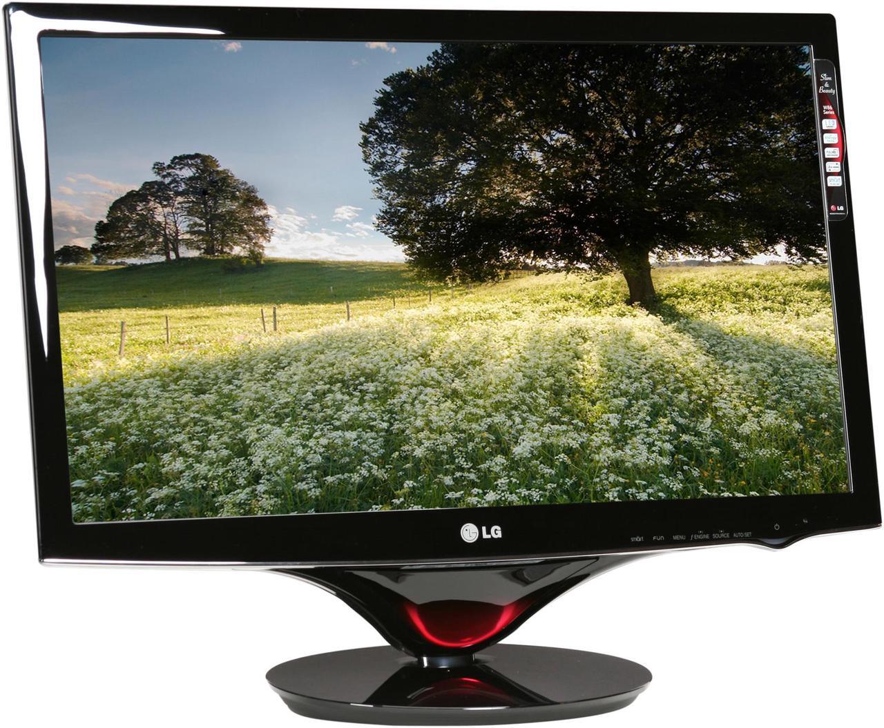 Alt view image 3 of 7 - LG W2486L Black 24" HDMI  LED Backlight LCD Monitor  Slim Design 250 cd/m2 DC 2000000:1