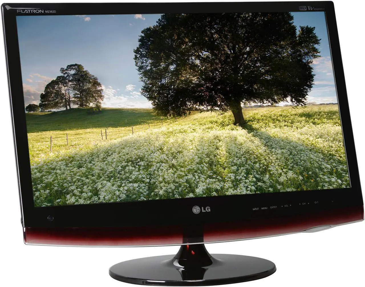 Alt view image 3 of 7 - LG 23" LCD Monitor with TV Tuner 5 ms D-Sub, DVI-D, HDMI, Composite M2362D-PM