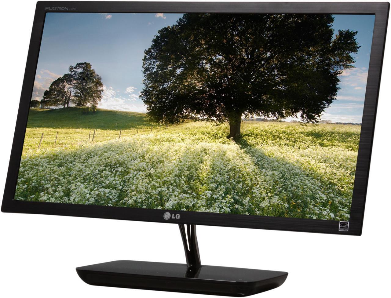 Main image of LG E2281 Black 22" 5ms Full HD LED BackLight LCD Monitor 250 cd/m2 1000:1