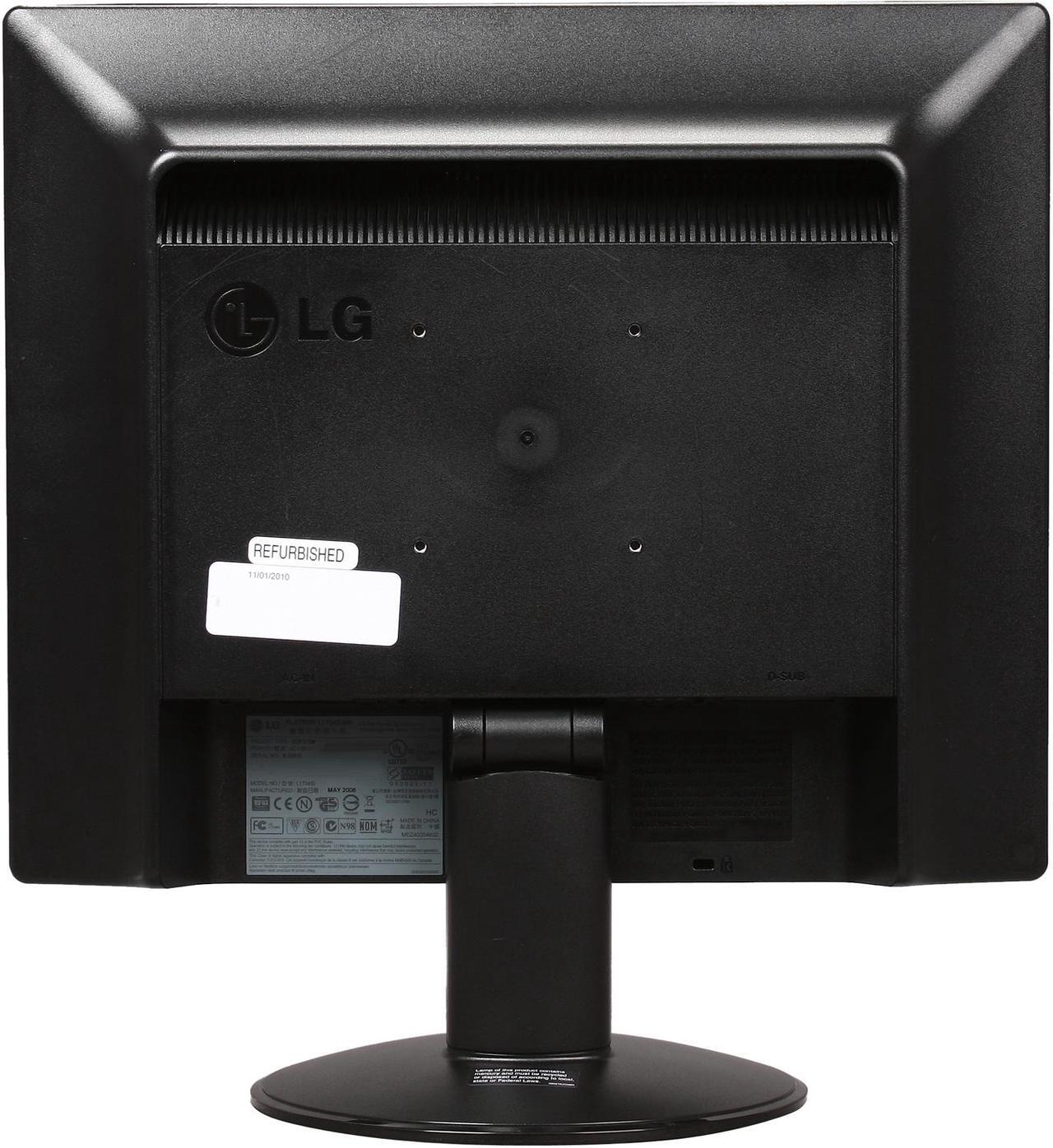 Alt view image 5 of 8 - LG 17" LCD Monitor 5 ms D-Sub L1734S-BN