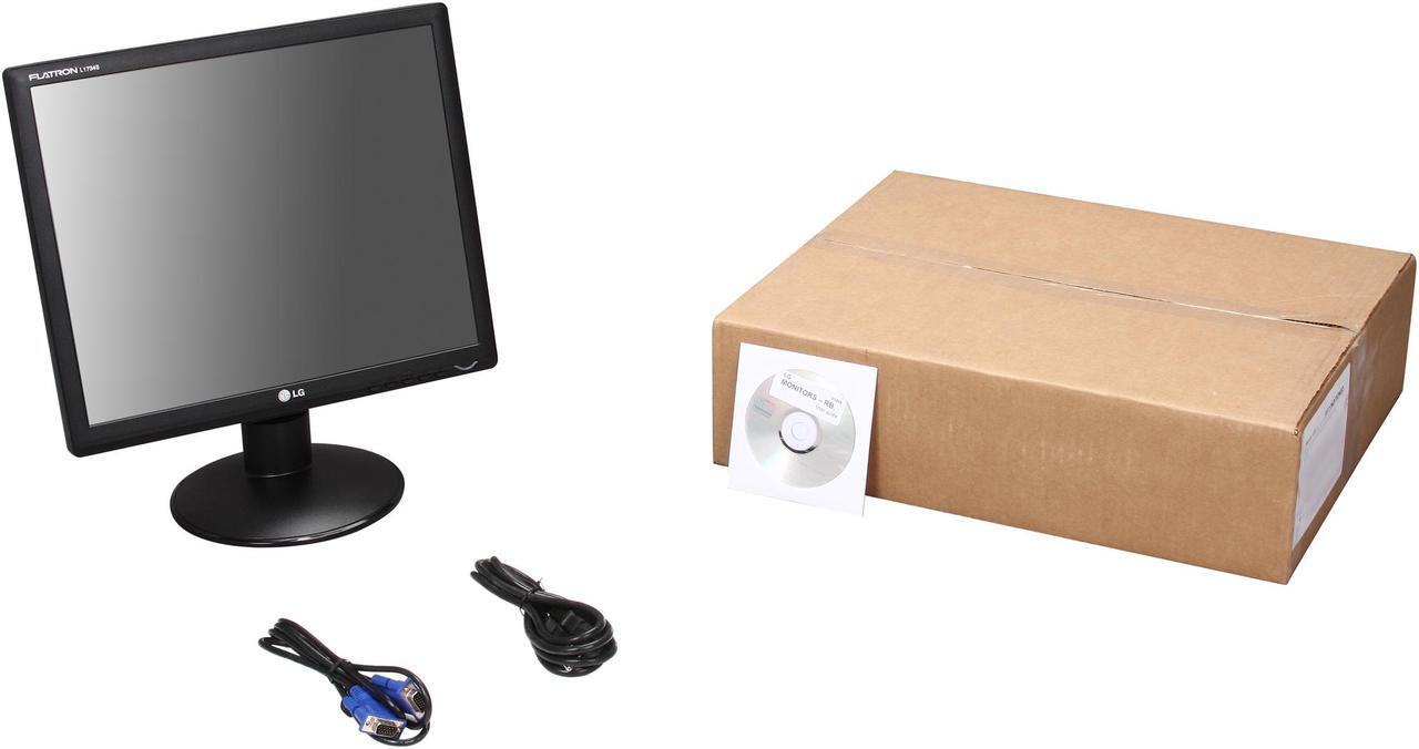 Alt view image 8 of 8 - LG 17" LCD Monitor 5 ms D-Sub L1734S-BN