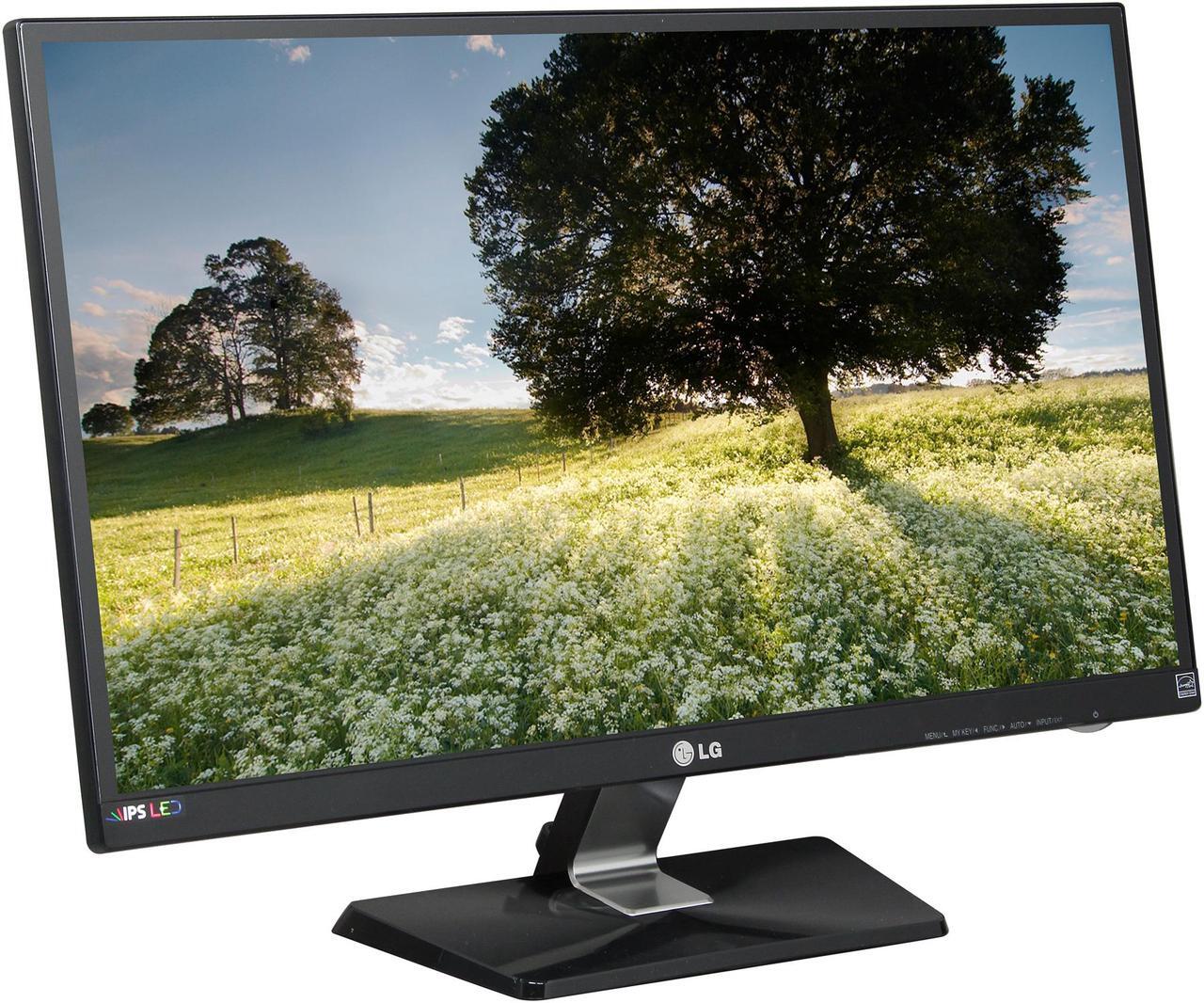 Alt view image 3 of 7 - LG IPS277L-BN Black 27" 5ms HDMI Widescreen LED Monitor 250 cd/m2 5,000,000:1 IPS Panel