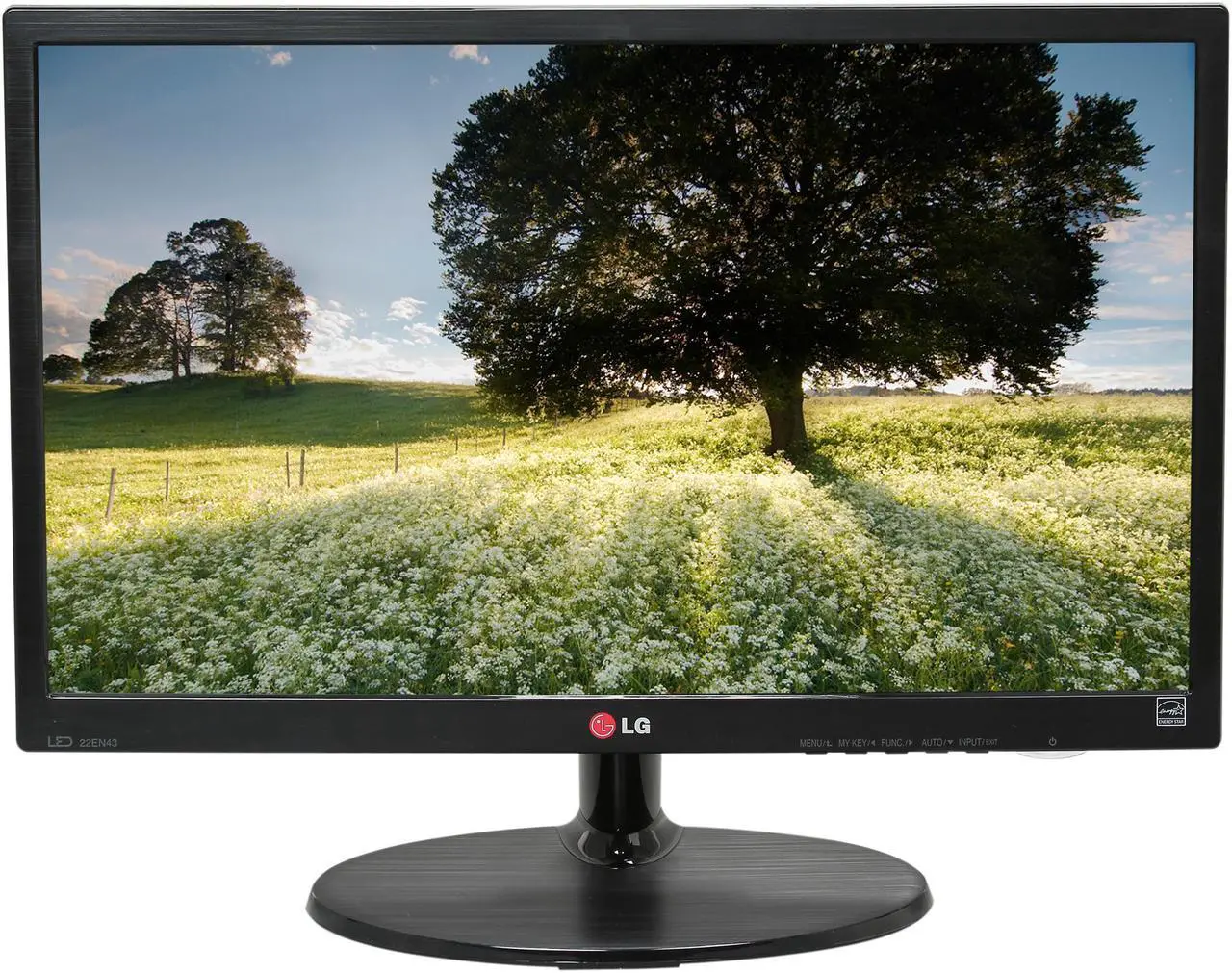 Alt view image 2 of 7 - LG 21.5" TN LCD Monitor 5 ms D-Sub, DVI 22EN43T-B