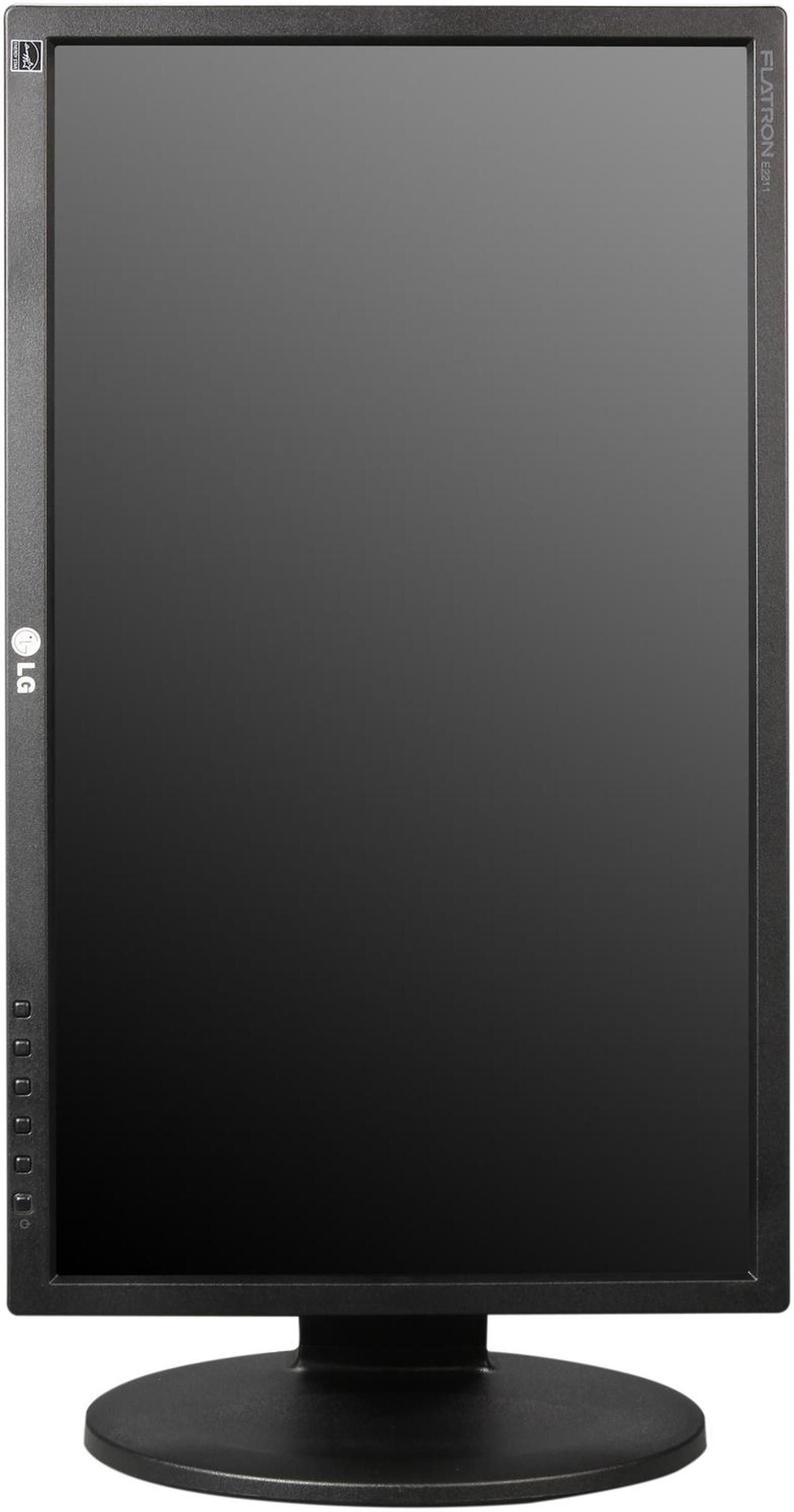 Alt view image 7 of 8 - LG E2211PB-BN Black 22" Class (21.5" measured diagonally) 5ms Widescreen LED Backlight LCD Monitor 250 cd/m2 5,000,000:1 Built-in Speakers (LG recertified Grade A)