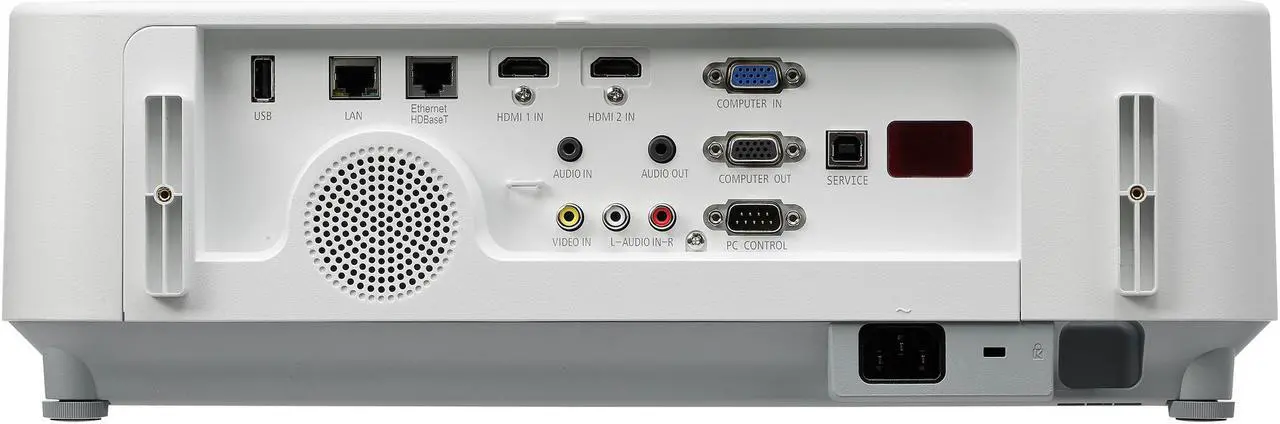 Alt view image 2 of 3 - NEC Display Solutions P554U 1920 x 1200 5500 Lumens LCD Entry-Level Professional Installation Projector 20,000:1 RJ45