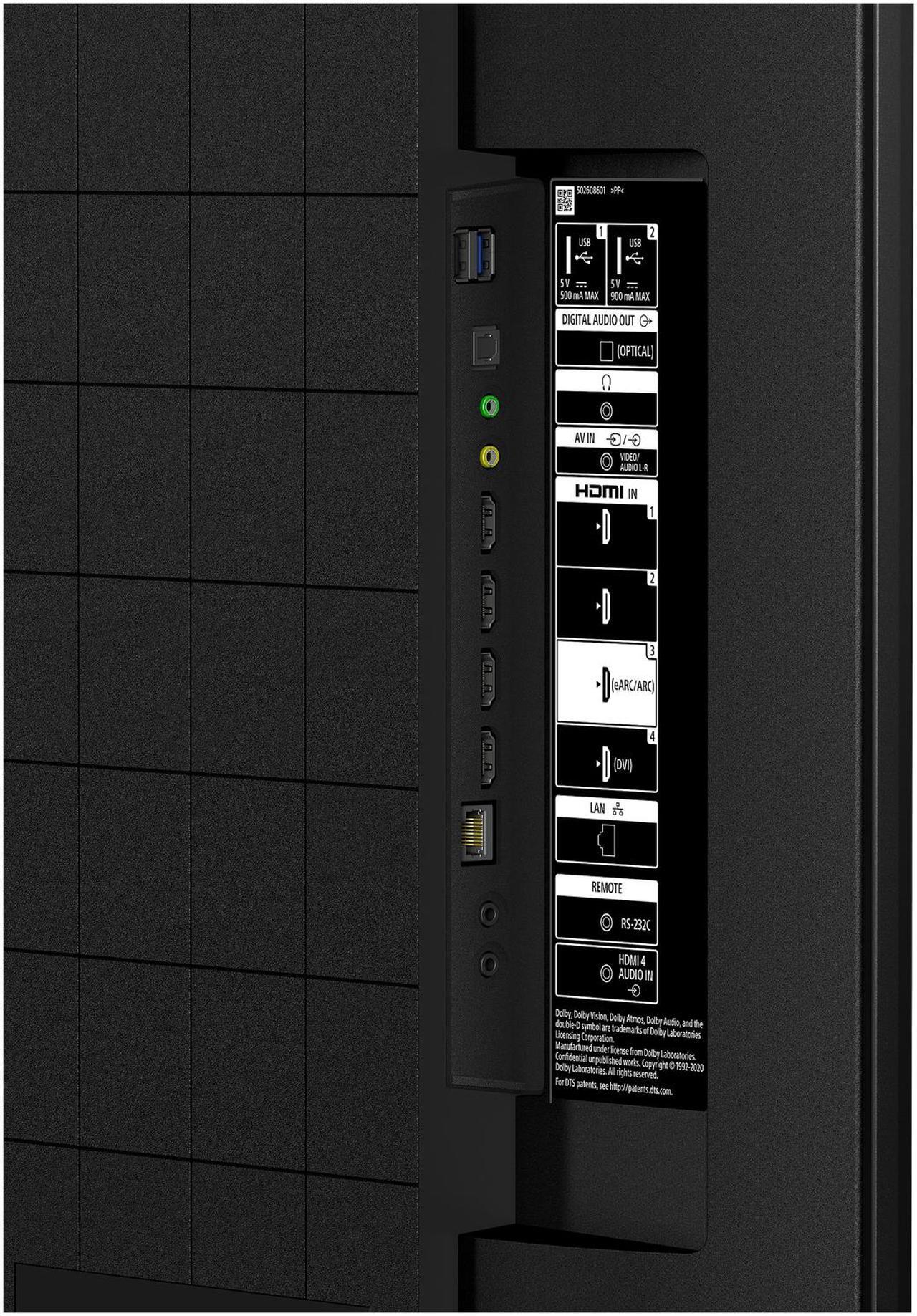 Alt view image 11 of 11 - Sony BRAVIA FW55BZ30J 55" 10ms 3840 x 2160 (4K) Ultra HD HDR Professional Display 1200:1
