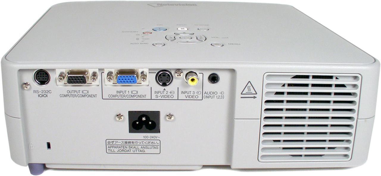 Alt view image 5 of 9 - SHARP PG-B10S 800 x 600 1,200 ANSI lumen (Standard mode) 1080 ANSI lumen (Eco mode) LCD Projector 350:1