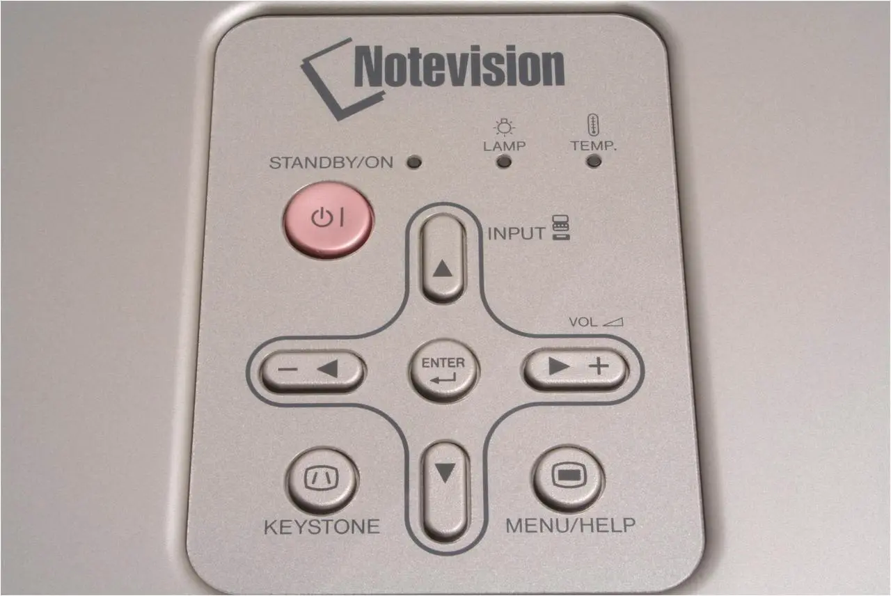 Alt view image 4 of 10 - SHARP XR-10X 1024 x 768 2000 ANSI Lumens Standard Mode; 1750 ANSI Lumens Low Power Mode DLP Projector 2000:1