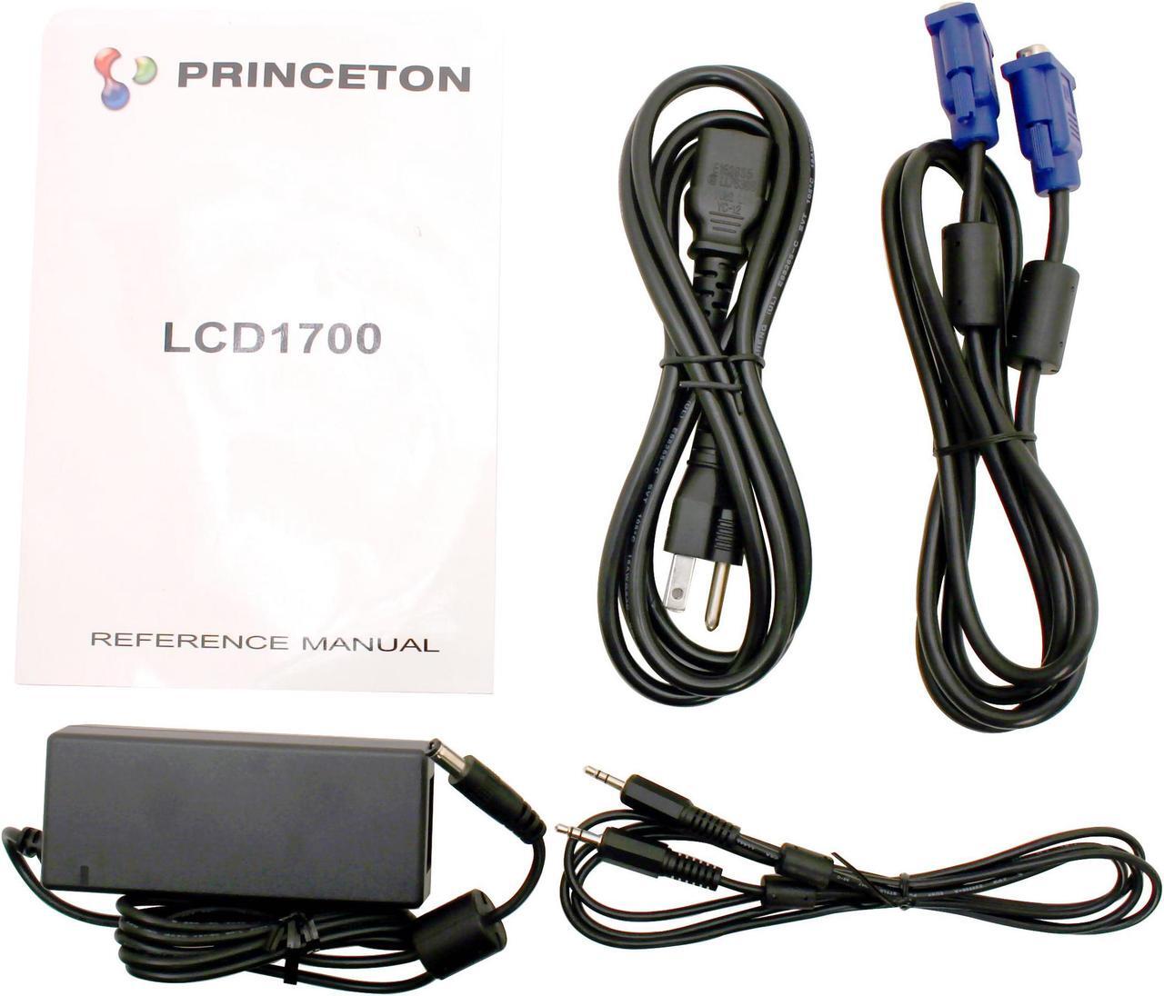 Alt view image 8 of 9 - PRINCETON 17" Active Matrix, TFT LCD SXGA LCD Monitor 16 ms LCD1700