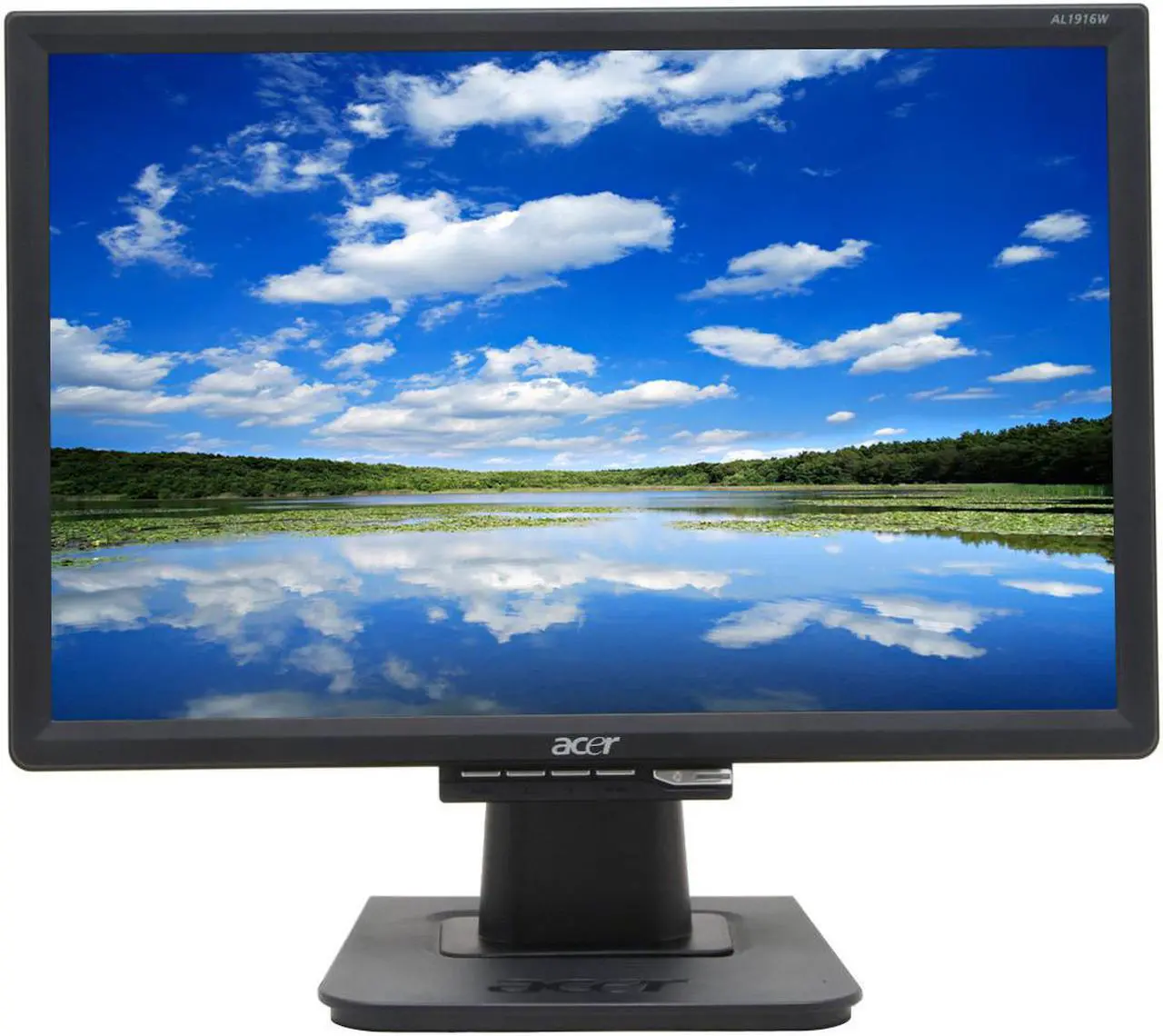 Alt view image 2 of 10 - Acer 19" Active Matrix, TFT LCD WXGA+ LCD Monitor 8 ms D-Sub AL1916W Ab