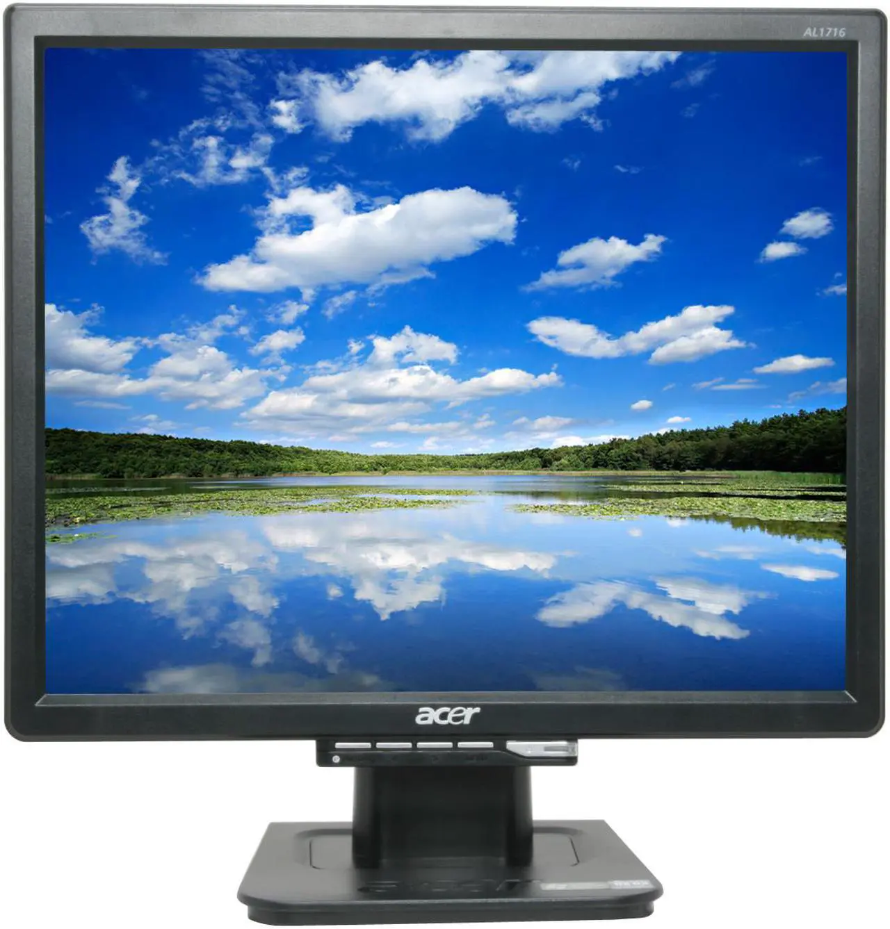 Alt view image 2 of 10 - Acer 17" TFT LCD SXGA LCD Monitor 5 ms D-Sub AL1716 Fb