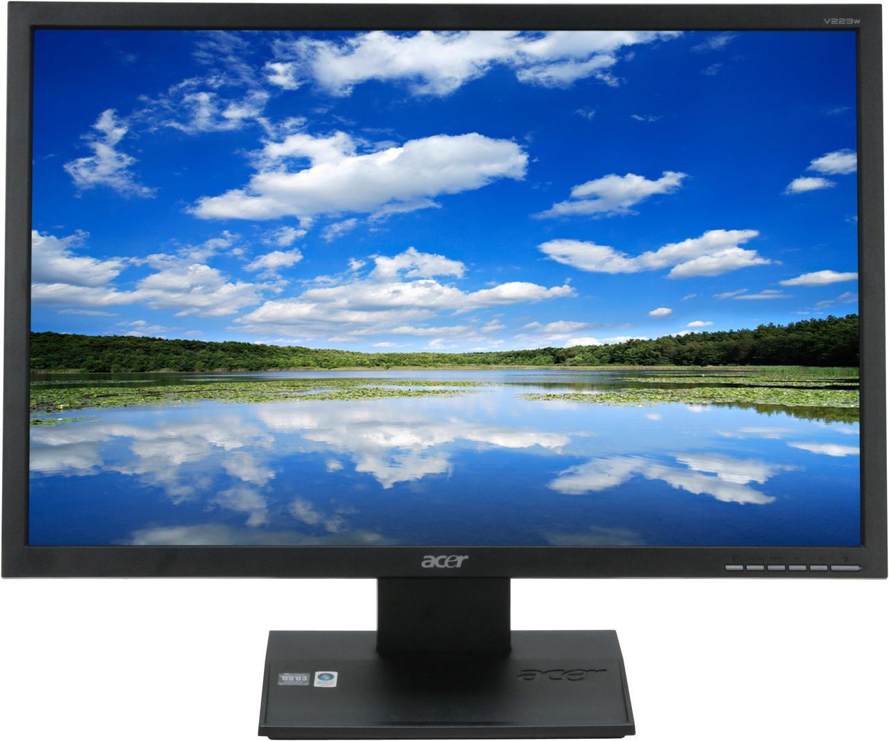 Alt view image 2 of 11 - Acer 22" TFT LCD WSXGA+ LCD Monitor 5 ms D-Sub, DVI V223wbmd