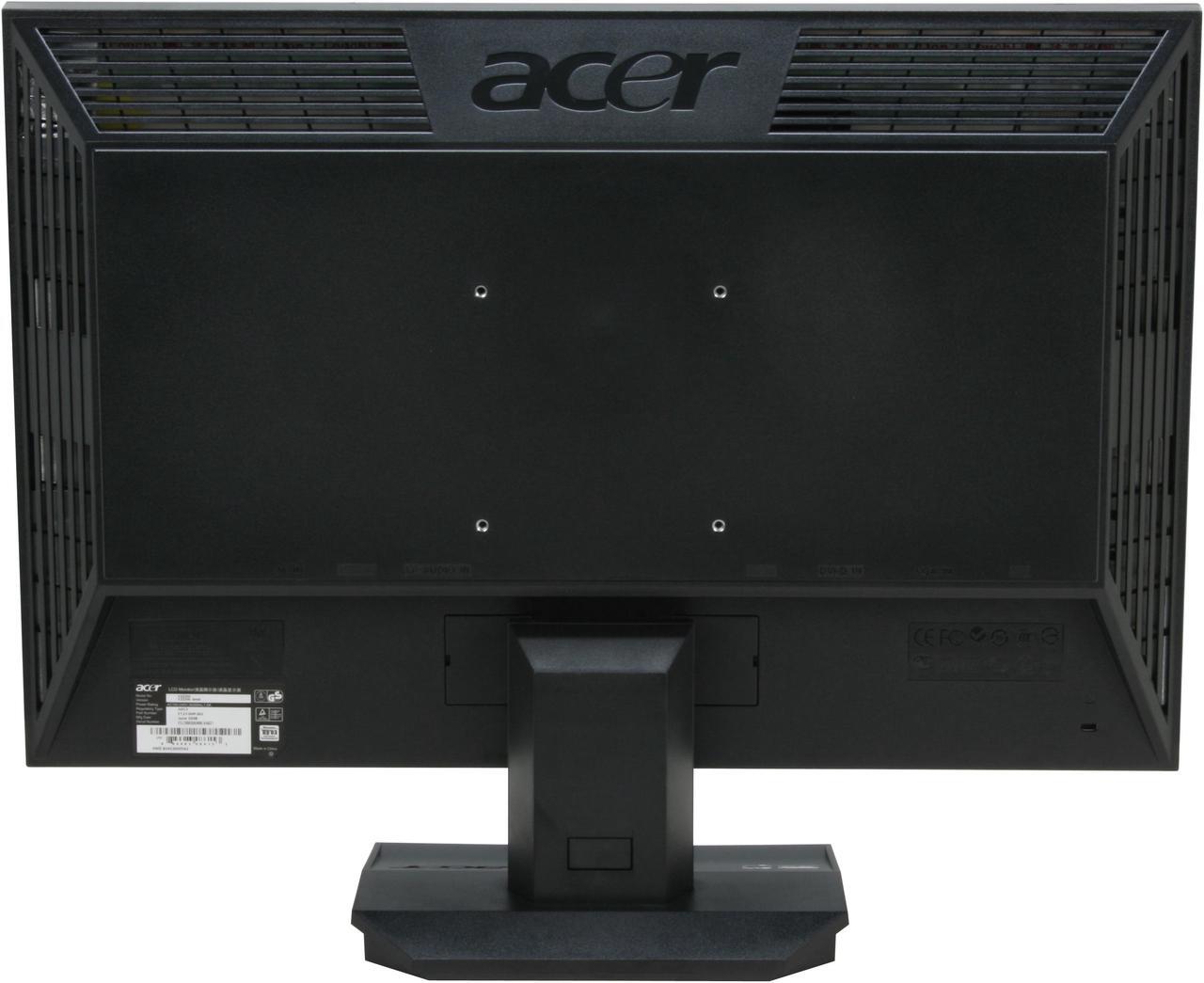 Alt view image 5 of 11 - Acer 22" TFT LCD WSXGA+ LCD Monitor 5 ms D-Sub, DVI V223wbmd