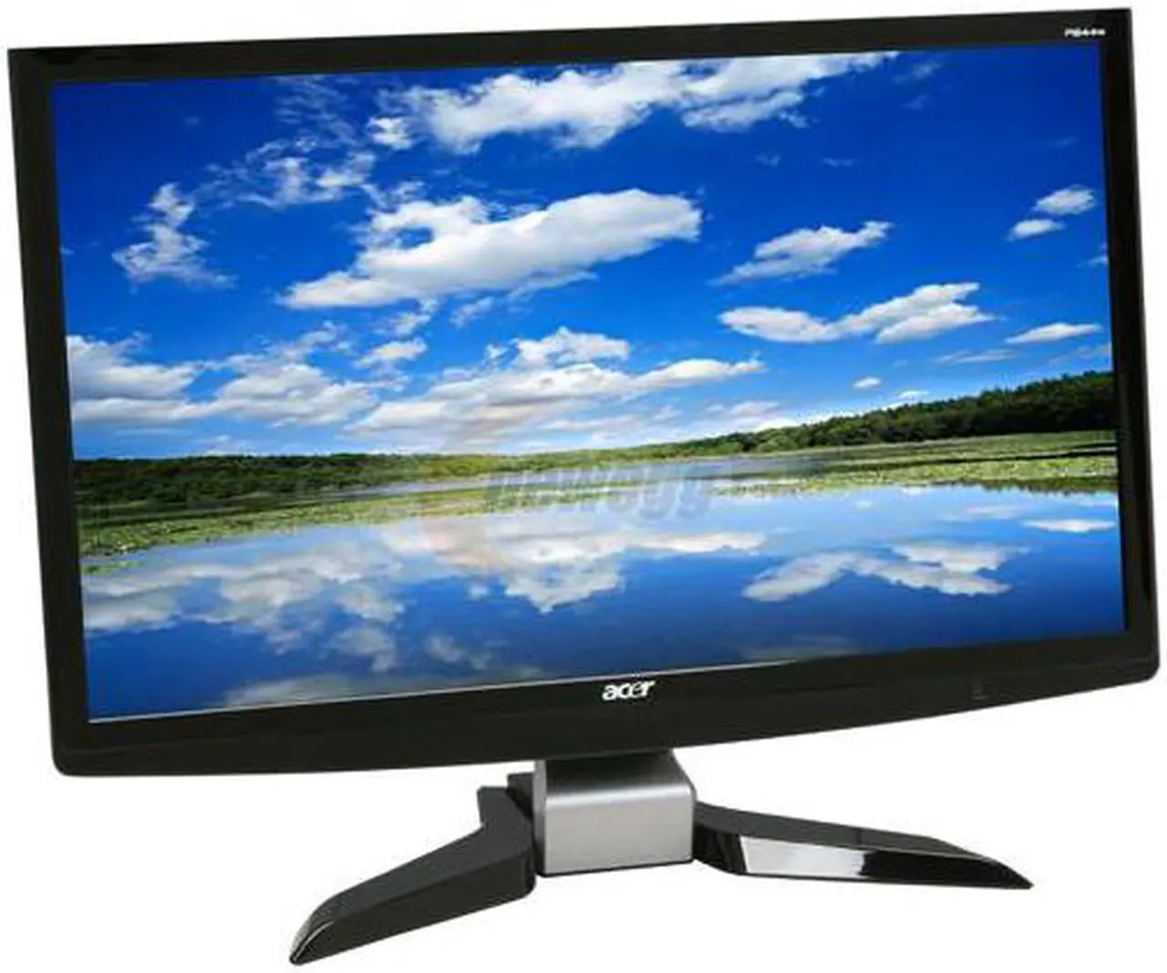 Alt view image 3 of 12 - Acer P244Wbii Glossy Black 24" 2ms (GTG) HDMI 16:9 Full 1080P Widescreen LCD Monitor 300 cd/m2 20000:1 ACM
