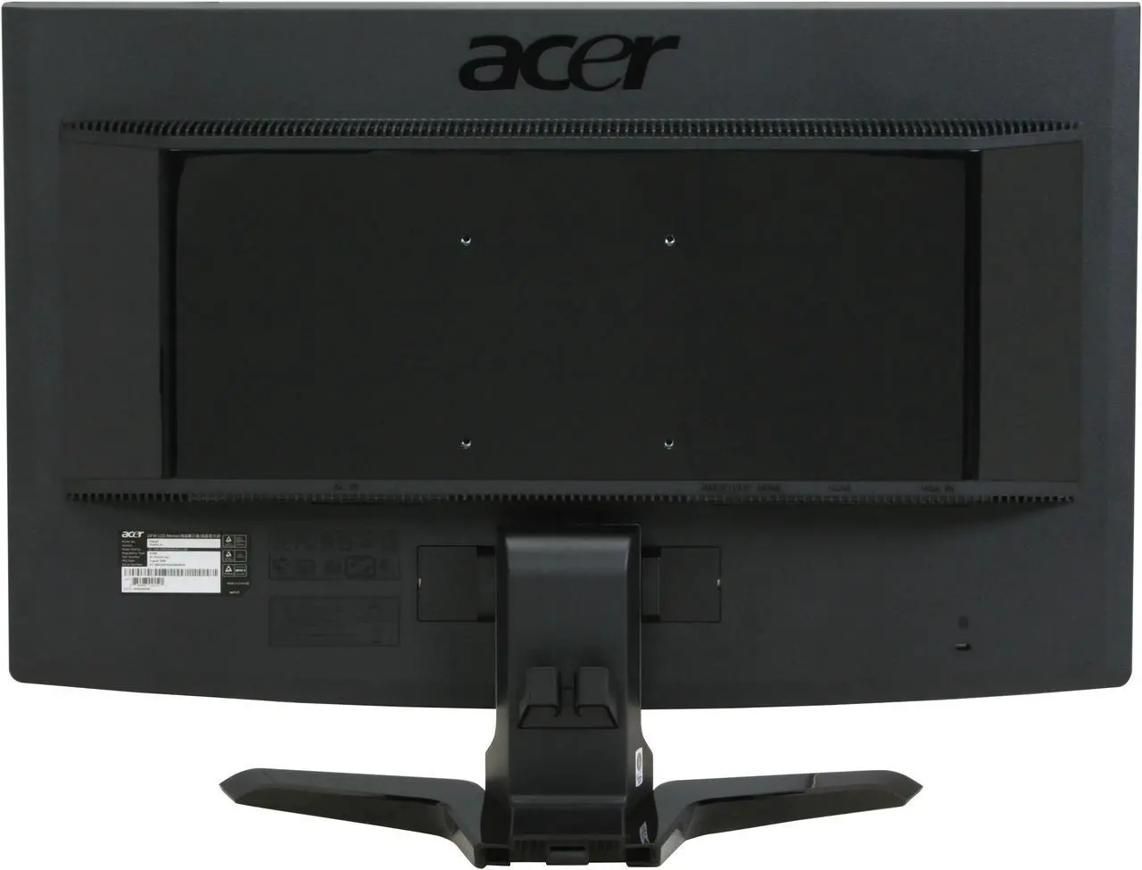 Alt view image 5 of 12 - Acer P244Wbii Glossy Black 24" 2ms (GTG) HDMI 16:9 Full 1080P Widescreen LCD Monitor 300 cd/m2 20000:1 ACM