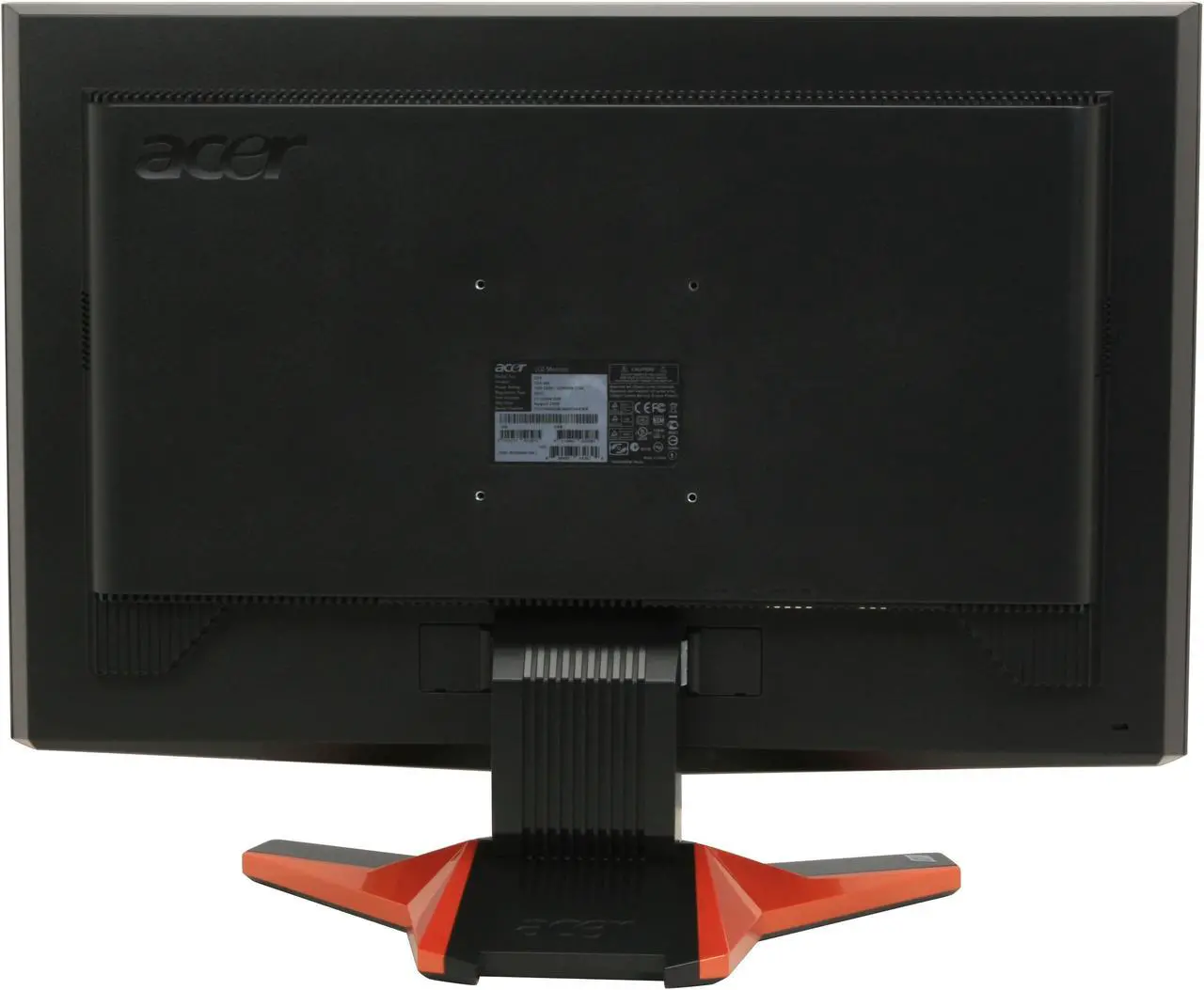 Alt view image 6 of 13 - Acer 24" WUXGA LCD Monitor 2ms(GTG) D-Sub, DVI, HDMI G24