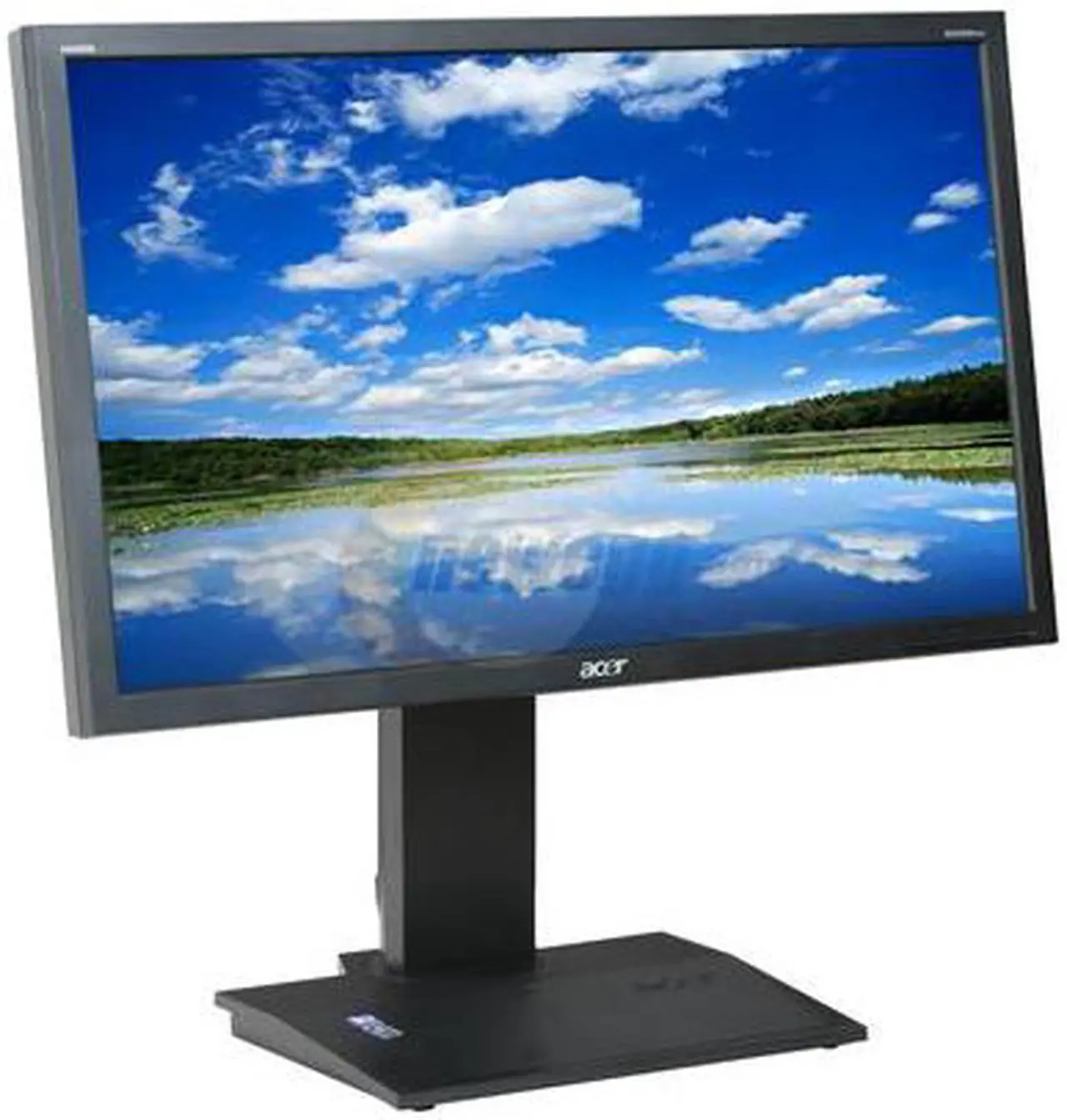 Alt view image 3 of 10 - Acer 23" TFT LCD LCD Monitor with Height/Swivel Adjustment &USB 5 ms D-Sub, DVI, HDMI B233HUbmidhz