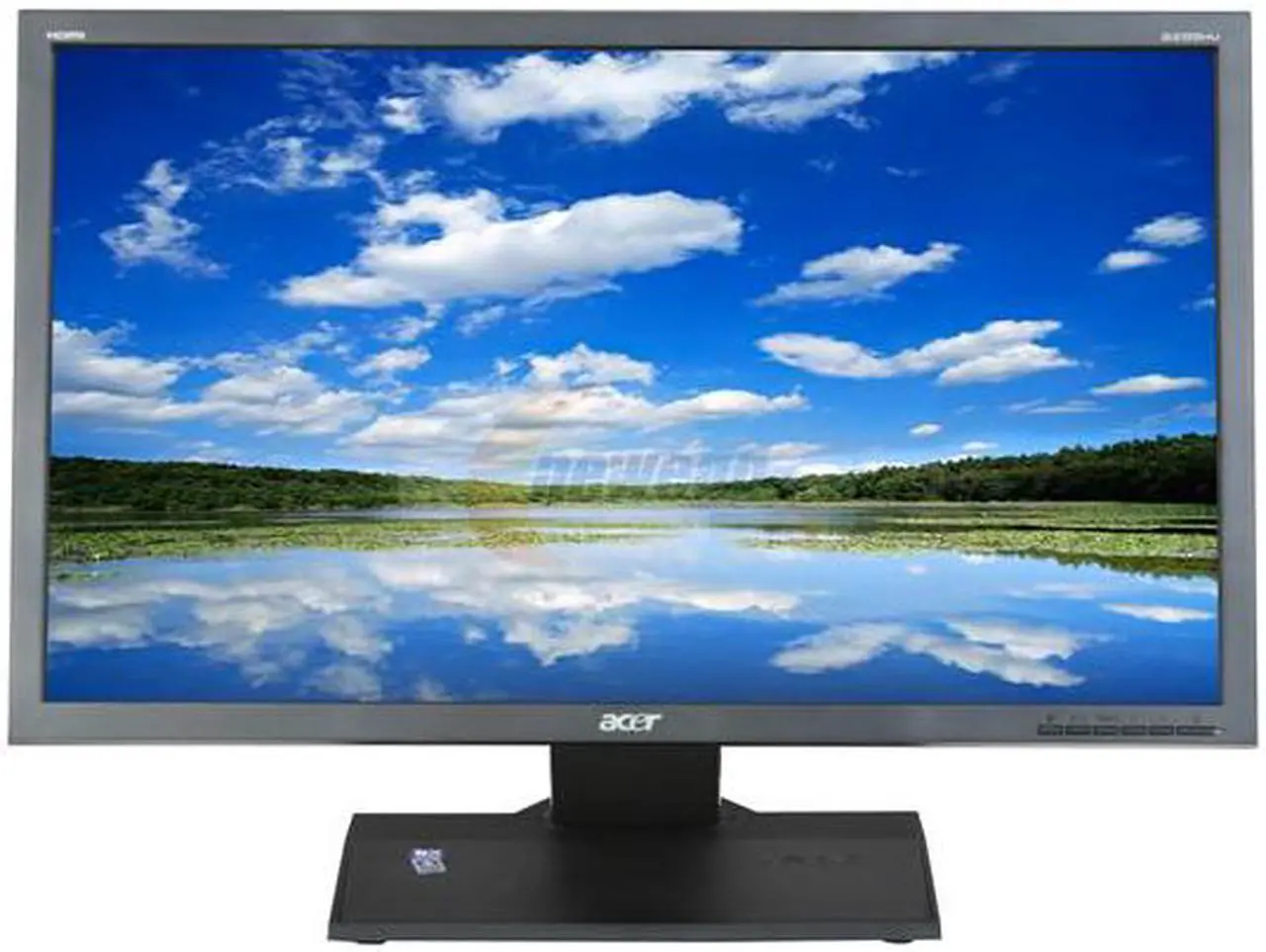 Alt view image 7 of 10 - Acer 23" TFT LCD LCD Monitor with Height/Swivel Adjustment &USB 5 ms D-Sub, DVI, HDMI B233HUbmidhz