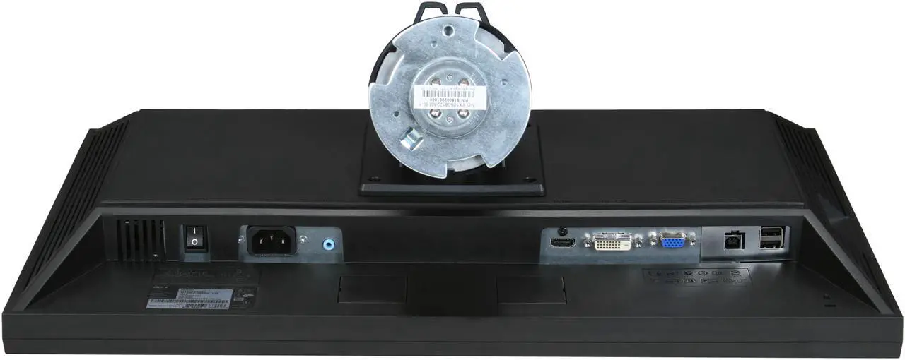 Alt view image 9 of 10 - Acer 23" TFT LCD LCD Monitor with Height/Swivel Adjustment &USB 5 ms D-Sub, DVI, HDMI B233HUbmidhz