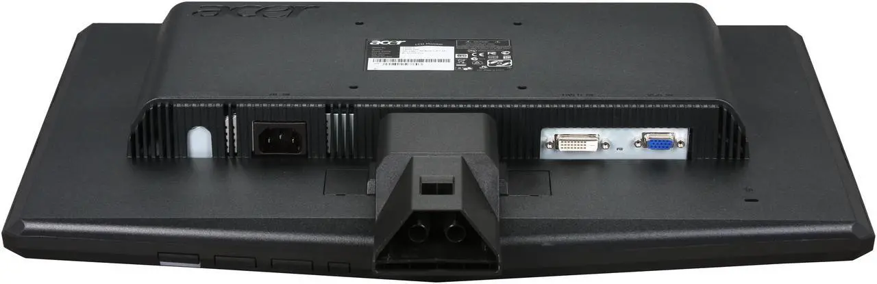 Alt view image 7 of 8 - Acer 20" TN LCD Monitor 5 ms D-Sub, DVI X203HCbd