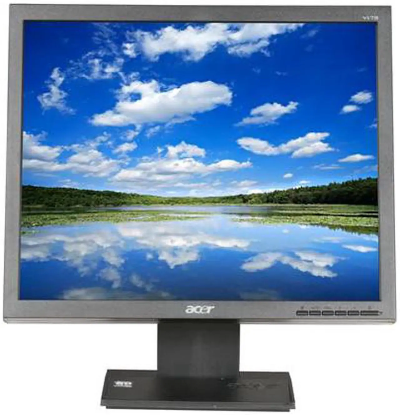 Alt view image 2 of 8 - Acer V173DJb Black 17" 5ms   LCD Monitor 250 cd/m2 ACM 20000:1(1000:1)
