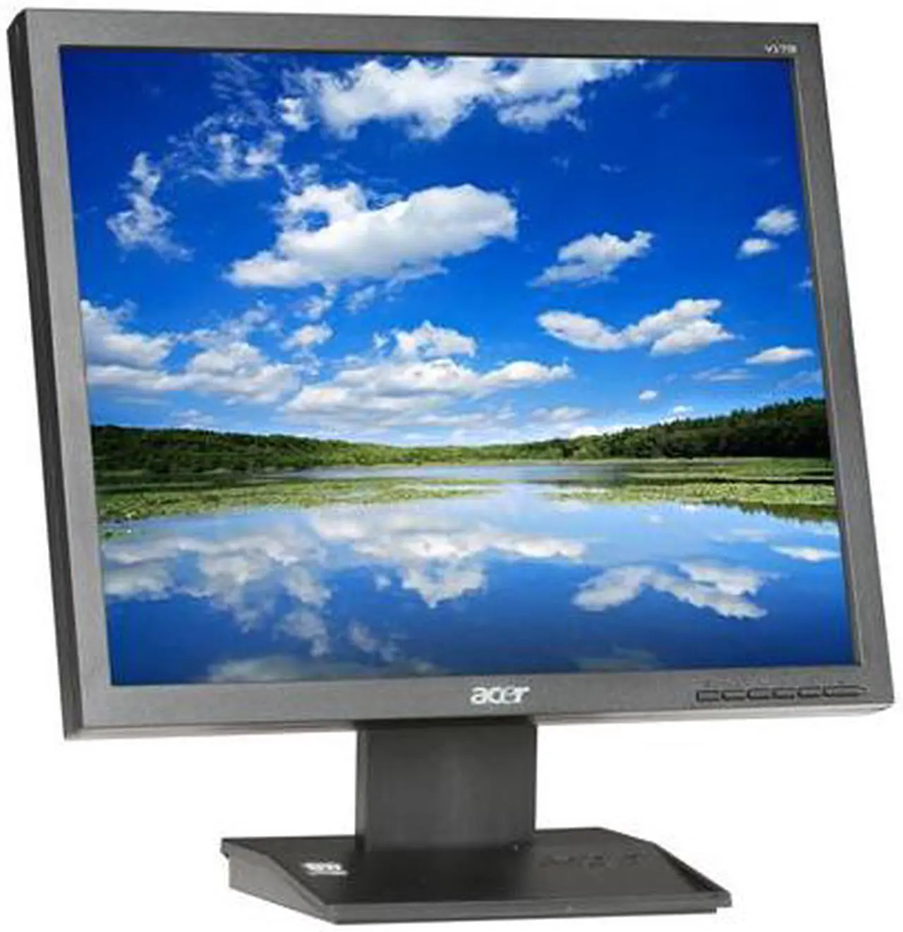 Alt view image 3 of 8 - Acer V173DJb Black 17" 5ms   LCD Monitor 250 cd/m2 ACM 20000:1(1000:1)