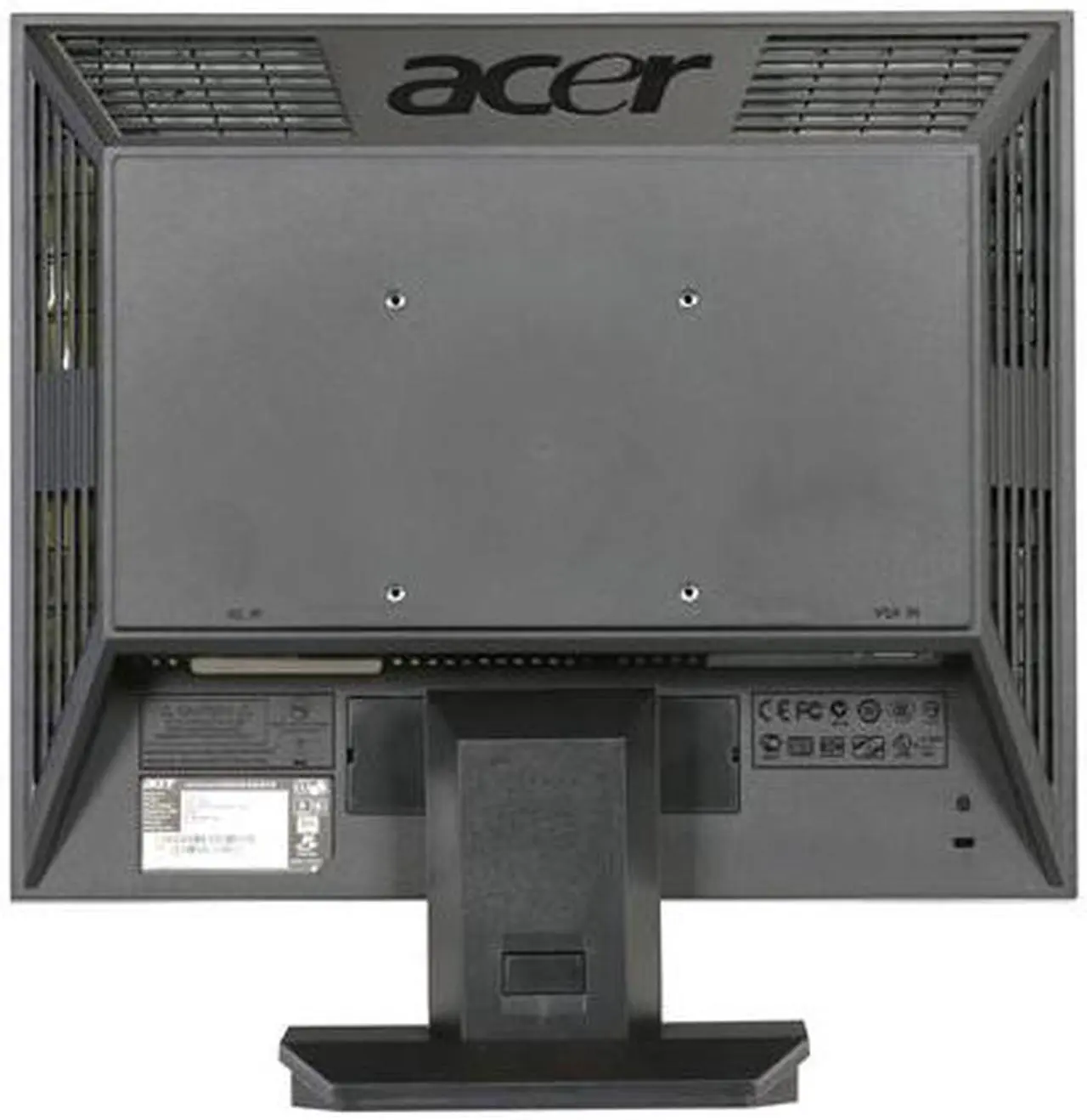 Alt view image 5 of 8 - Acer V173DJb Black 17" 5ms   LCD Monitor 250 cd/m2 ACM 20000:1(1000:1)