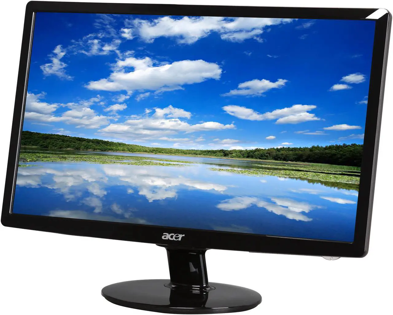 Main image of Acer S201HLbd Black 20" 5ms  LED-Backlight LCD monitor 250 cd/m2 ACM 12,000,000:1 (1000:1)