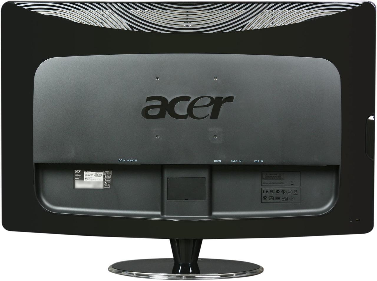 Alt view image 5 of 12 - Acer HN274Hbmiiid Black 27" Full HD HDMI WideScreen LED 120Hz 3D Monitor 300 cd/m2 ACM 10,000,000:1 w/Speakers & 3D glasses