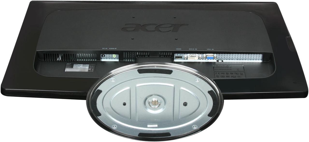 Alt view image 7 of 12 - Acer HN274Hbmiiid Black 27" Full HD HDMI WideScreen LED 120Hz 3D Monitor 300 cd/m2 ACM 10,000,000:1 w/Speakers & 3D glasses
