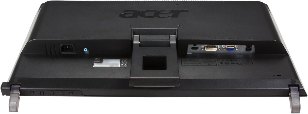 Alt view image 7 of 8 - Acer T231H bmid Black 23" Full HD HDMI Touch Screen Monitor w/Speakers 300 cd/m2 ACM 80,000:1 (1,000:1)