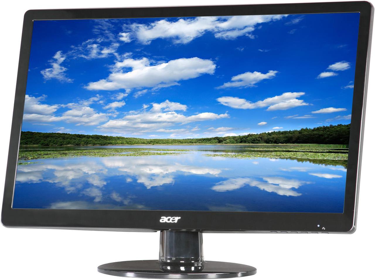 Main image of Acer 21.5" 60 Hz TN FHD LCD Monitor 5 ms D-Sub, DVI S0 Series S220HQL ET.WS0HP.A01