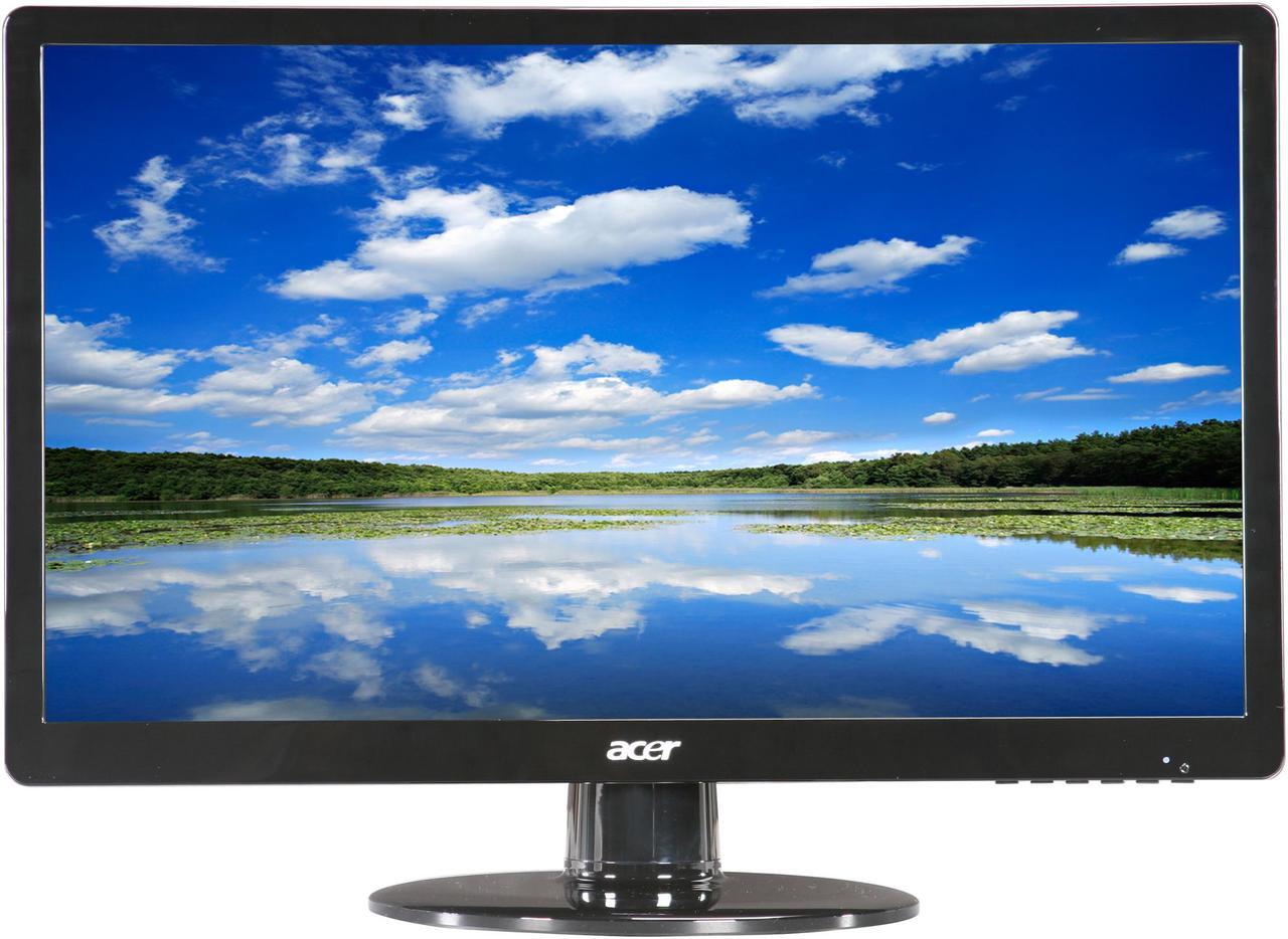 Alt view image 2 of 7 - Acer 21.5" 60 Hz TN FHD LCD Monitor 5 ms D-Sub, DVI S0 Series S220HQL ET.WS0HP.A01