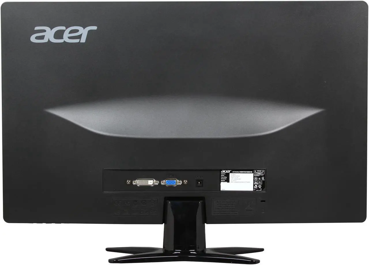 Alt view image 5 of 7 - Acer G6 Series G236HL Black 23" TN 5ms (GTG) 60 Hz Widescreen LED/LCD Monitor 1920 x 1080 FHD, Slim Profile Design, Acer eColor Technology, and EcoDisplay