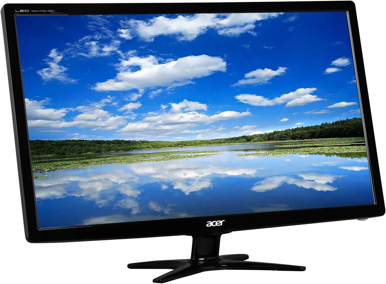 Alt view image 3 of 7 - Acer G276HLDbd Black 27" 6ms (GTG) Widescreen LED Monitor 300 cd/m2 ACM 100,000,000:1 (3000:1)